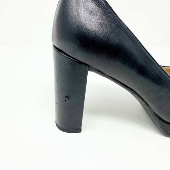 Naturalizer Berlin Pumps Women's Size 7.5 Black Comfort Platform Heels Classic - Picture 7 of 12